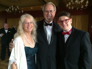 Lucas with Greg and Janet Deering